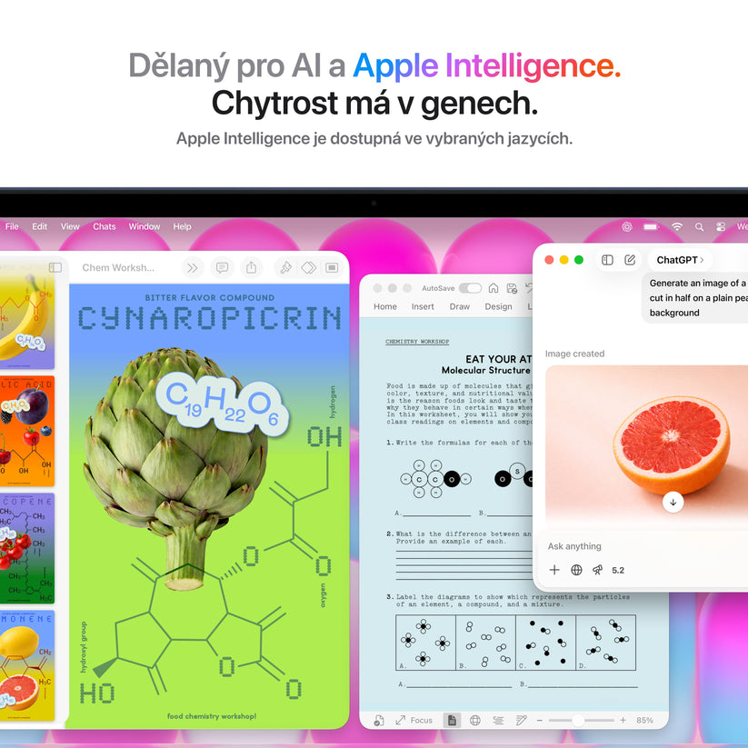 MacBook Neo 13", Apple A18 Pro čip, 6jádrové CPU, 5jádrové GPU, 8 GB, 256GB SSD – indigový (otevřený) - iSTYLE.cz