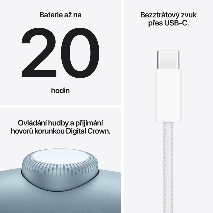 AirPods Max 2 - modrý - iSTYLE.cz