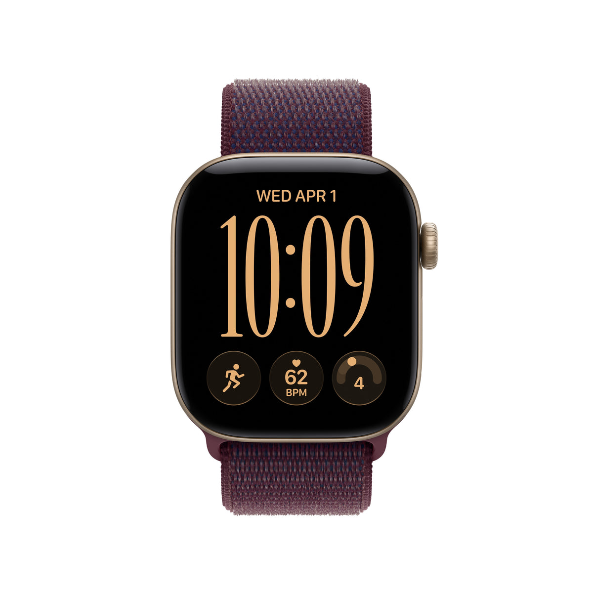 42mm burgundsky červený provlékací sportovní řemínek - iSTYLE.cz