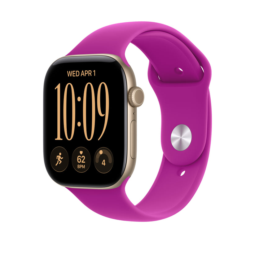 46mm magentový sportovní řemínek – M/L - iSTYLE.cz