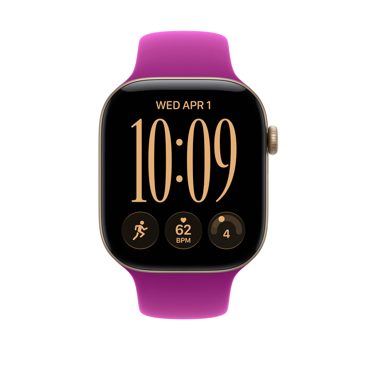 46mm magentový sportovní řemínek – M/L - iSTYLE.cz