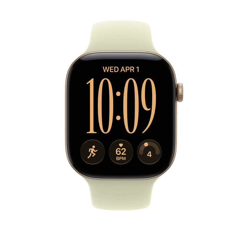 46mm dužnatkově bledý sportovní řemínek – S/M - iSTYLE.cz