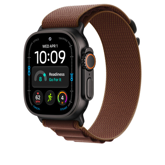 49mm burgundsky červený Alpský tah – velký – provedení z černého titanu - iSTYLE.cz
