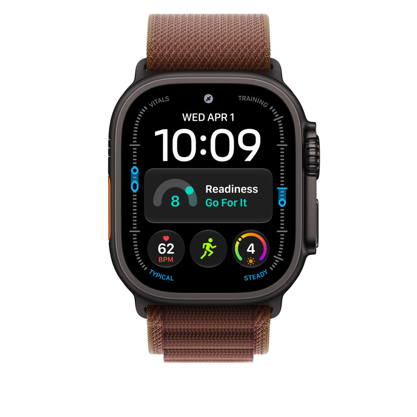 49mm burgundsky červený Alpský tah – velký – provedení z černého titanu - iSTYLE.cz