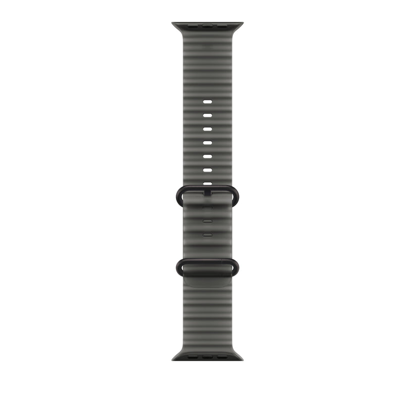 49mm průsvitně černý Oceánský řemínek – provedení z černého titanu - iSTYLE.cz