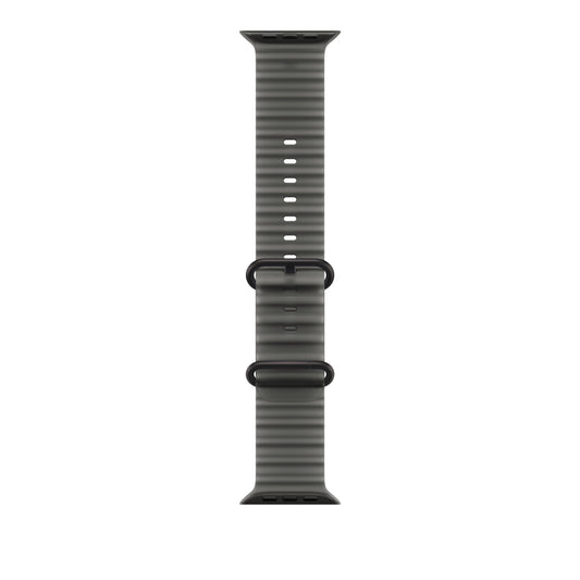 49mm průsvitně černý Oceánský řemínek – provedení z černého titanu - iSTYLE.cz