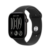 Apple Watch Series 12 • GPS • 46mm pouzdro z klavírně černého hliníku • Černý sportovní řemínek – S/M - iSTYLE.cz