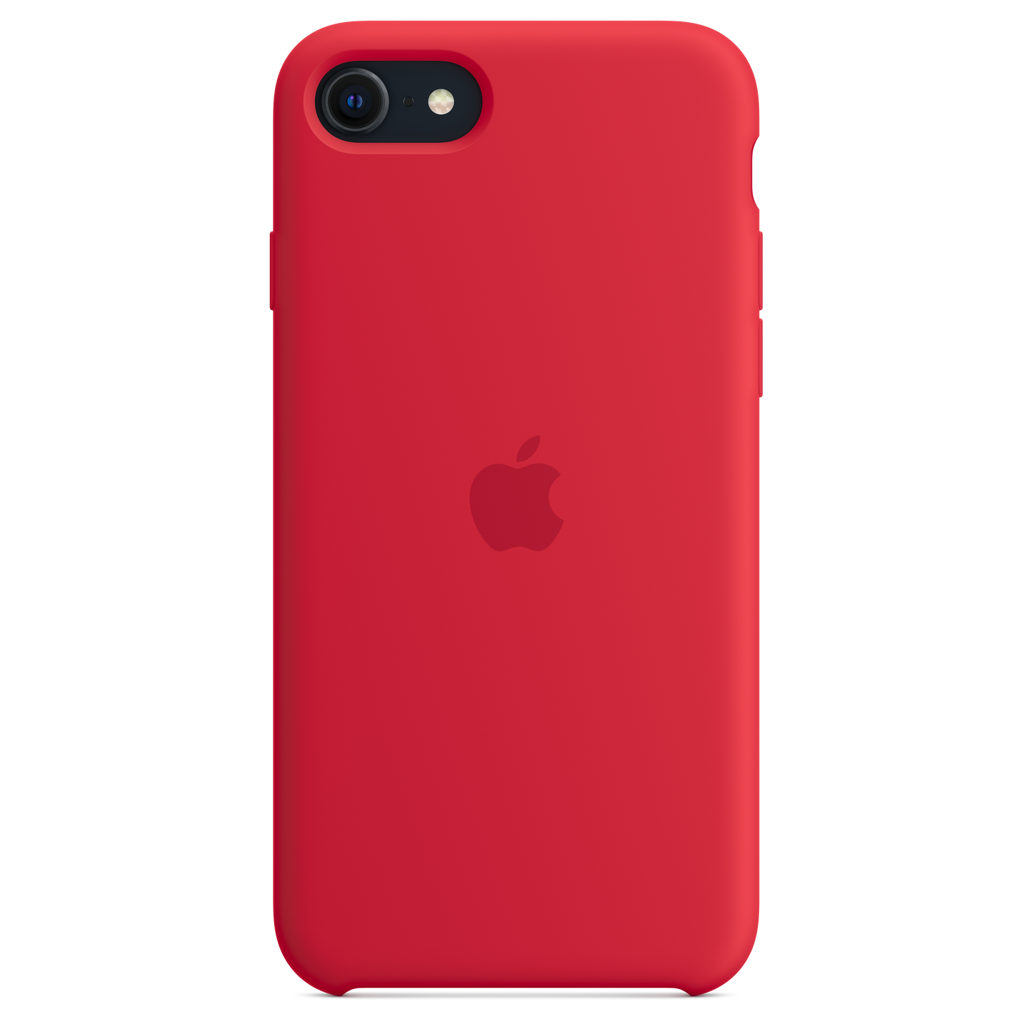 Apple silikonový kryt na iPhone SE – červená (PRODUCT)RED - iSTYLE CZ