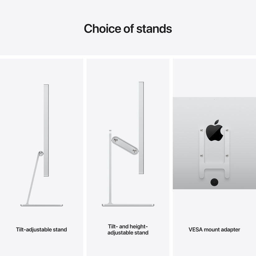 Apple Studio Display – standardní sklo – stojan s nastavitelným náklonem a výškou - iSTYLE CZ