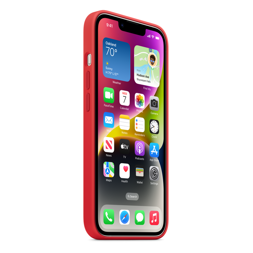 Apple silikonový kryt s MagSafe na iPhone 14 – (PRODUCT)RED - iSTYLE CZ