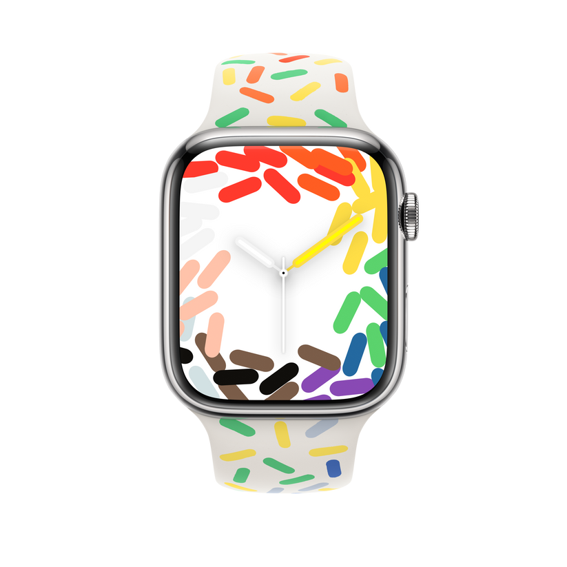 Apple Watch 42/44/45/49 mm sportovní řemínek Pride Edition – S/M - iSTYLE CZ