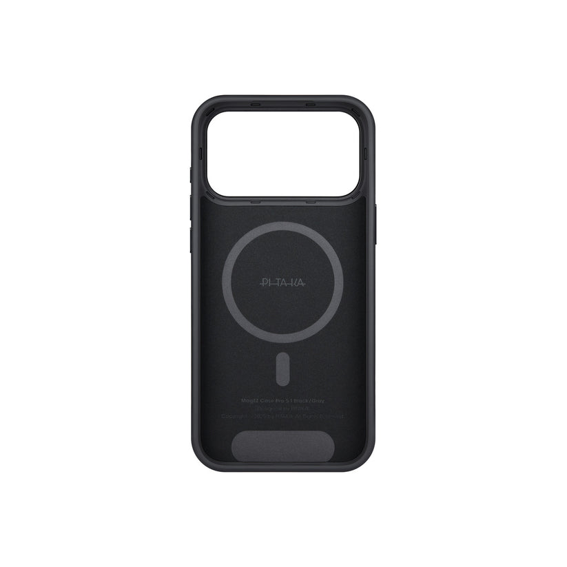 Kryt pro iPhone 17 Pro Pitaka Aramid UltraGuard Case - černo-šedý - iSTYLE CZ