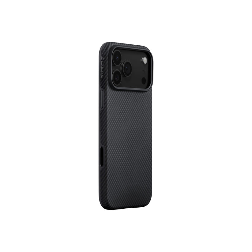 Kryt pro iPhone 17 Pro Pitaka Aramid UltraGuard Case - černo-šedý - iSTYLE CZ