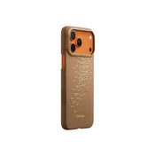 Kryt pro iPhone 17 Pro Max Pitaka Aries Ultra-Slim Case - Golden Glint