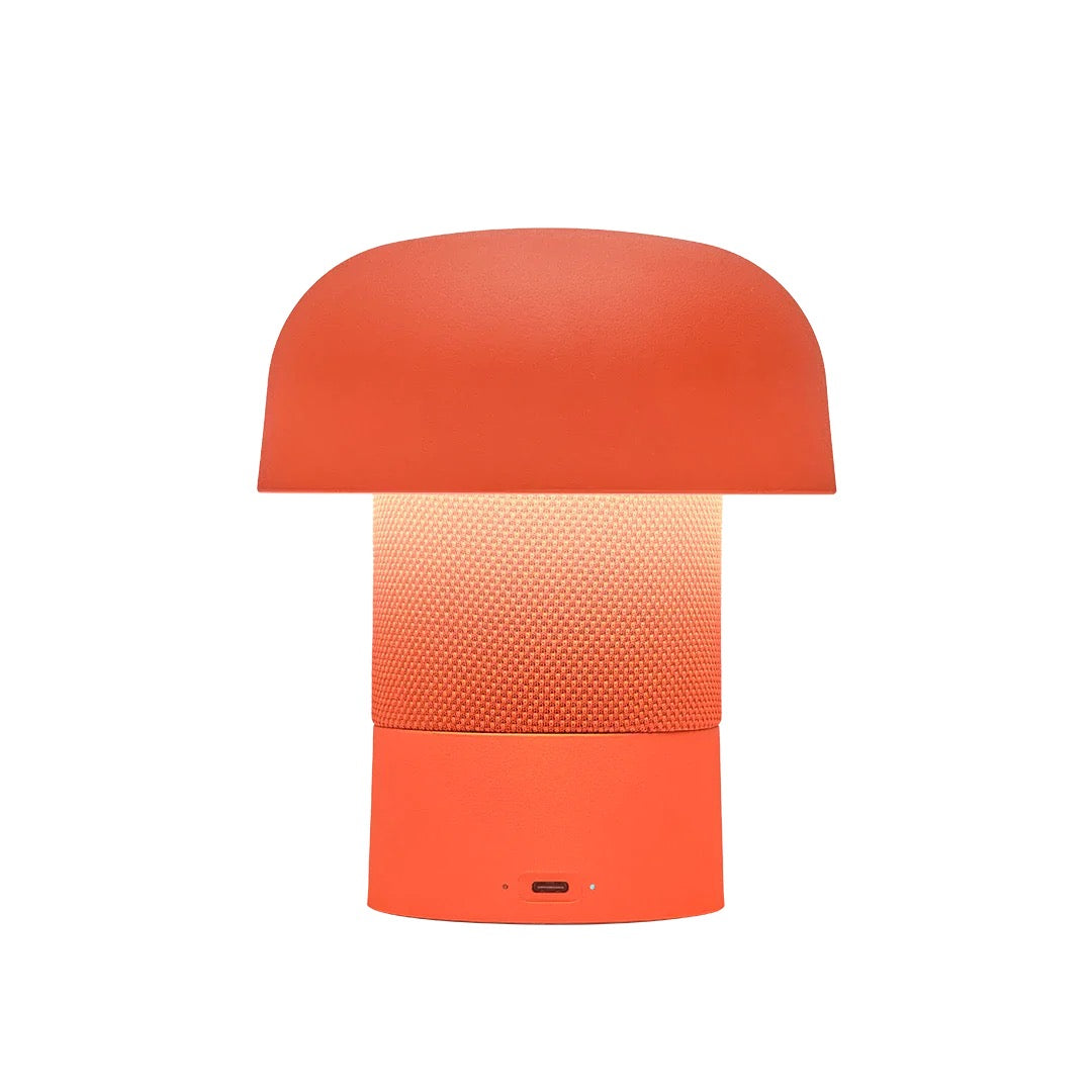 Designová reproduktorová lampa Kooduu Sensa Play Mini - oranžová