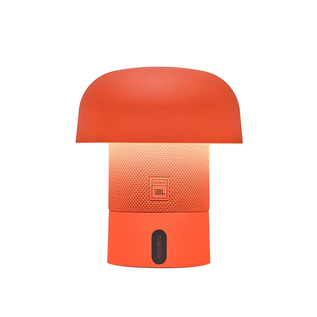 Designová reproduktorová lampa Kooduu Sensa Play Mini - oranžová