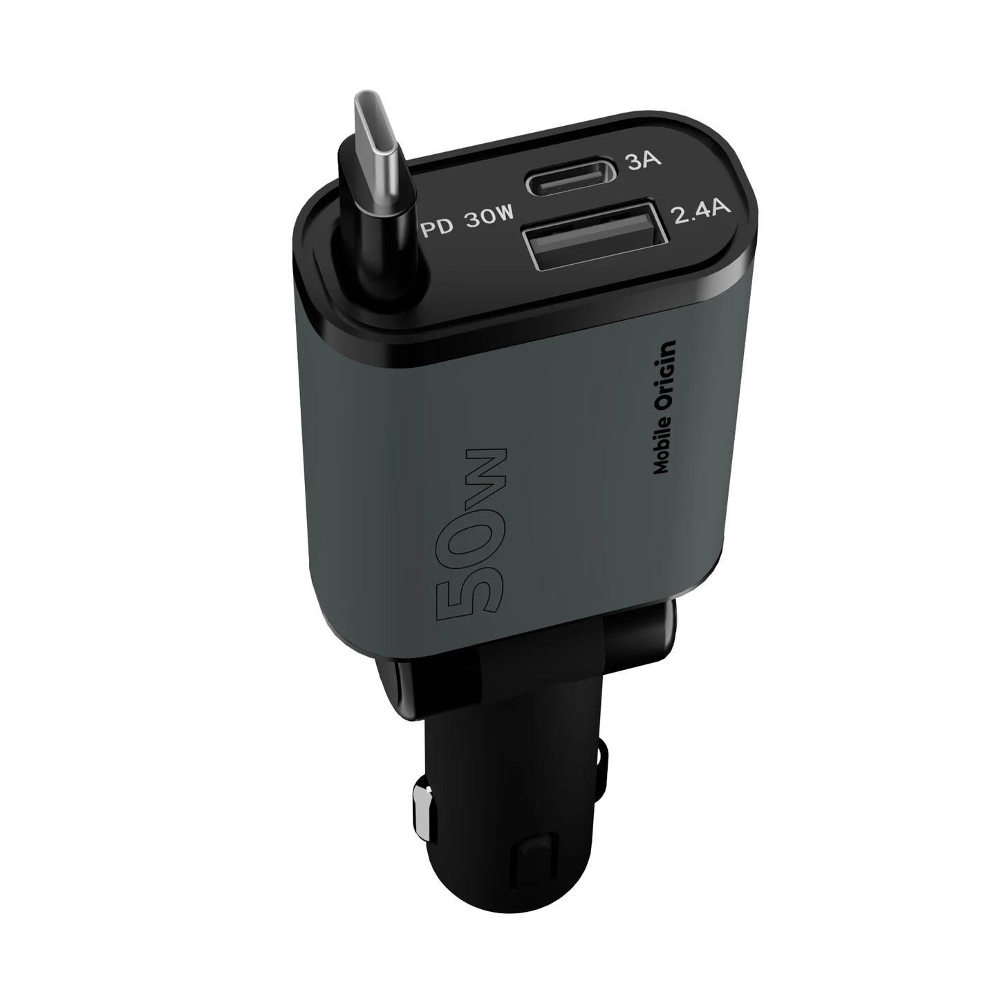 3v1 autonabíječka 50W Mobile Origin Car Charger