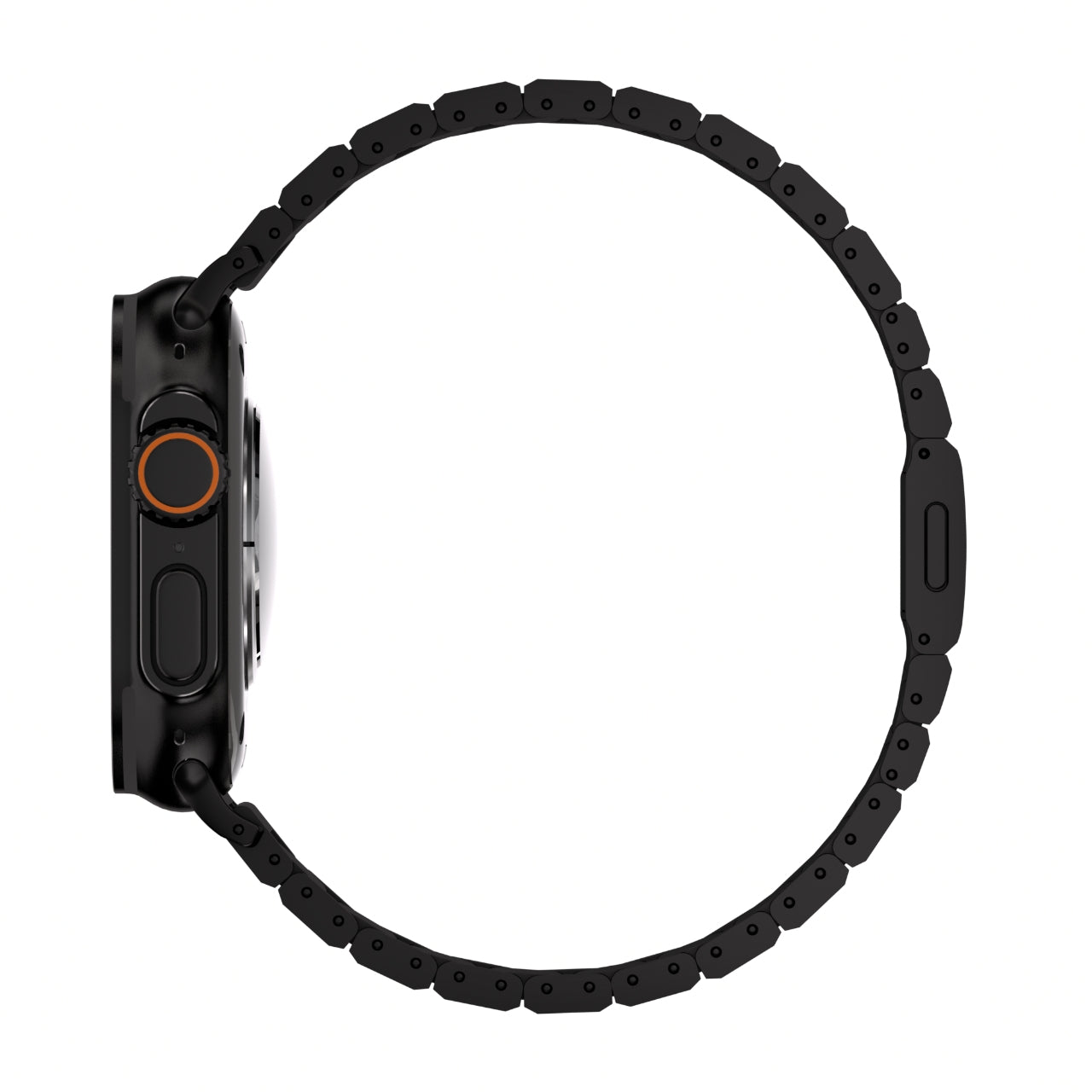 Titanový řemínek pro Apple Watch Ultra 44/45/46/49 mm Mobile Origin Titanium Band Modena - černý