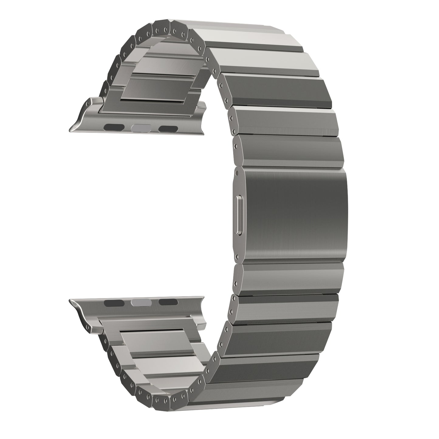 Titanový řemínek pro Apple Watch Ultra 44/45/46/49 mm Mobile Origin Titanium Band Modena - přírodní