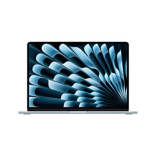 MacBook Air 15", Apple M5 čip, 10jádrové CPU, 10jádrové GPU, 16 GB, 4TB SSD, INT - blankytně modrá
