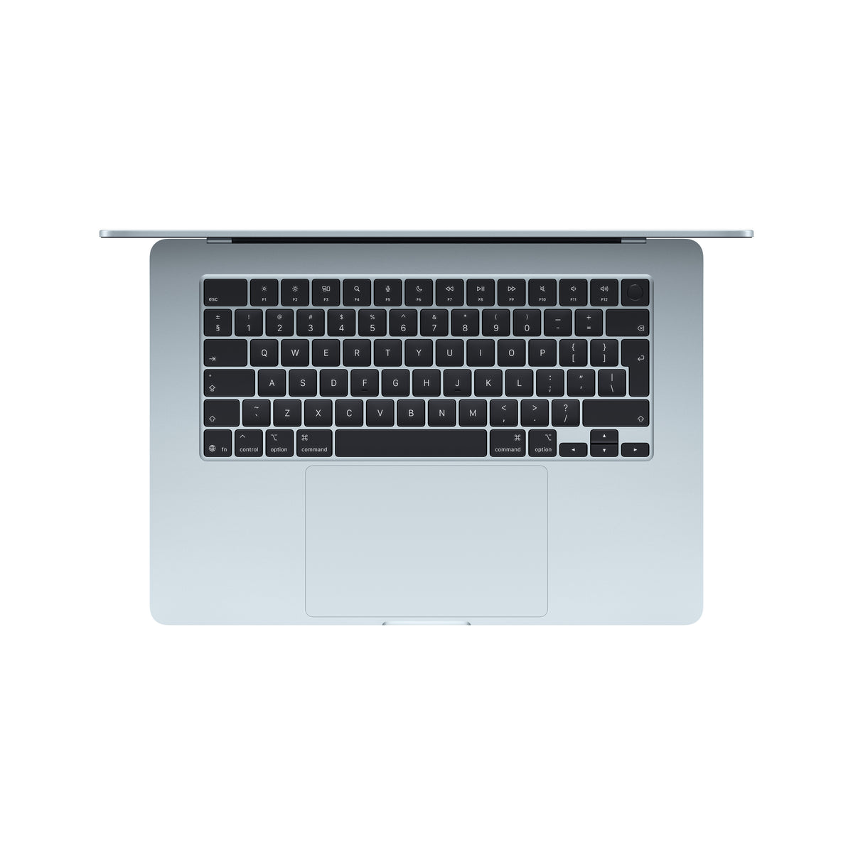 MacBook Air 15,3", Apple M5 10jádrové CPU, 10jádrové GPU, 16GB, 512GB SSD – blankytně modrý (otevřený) - iSTYLE.cz