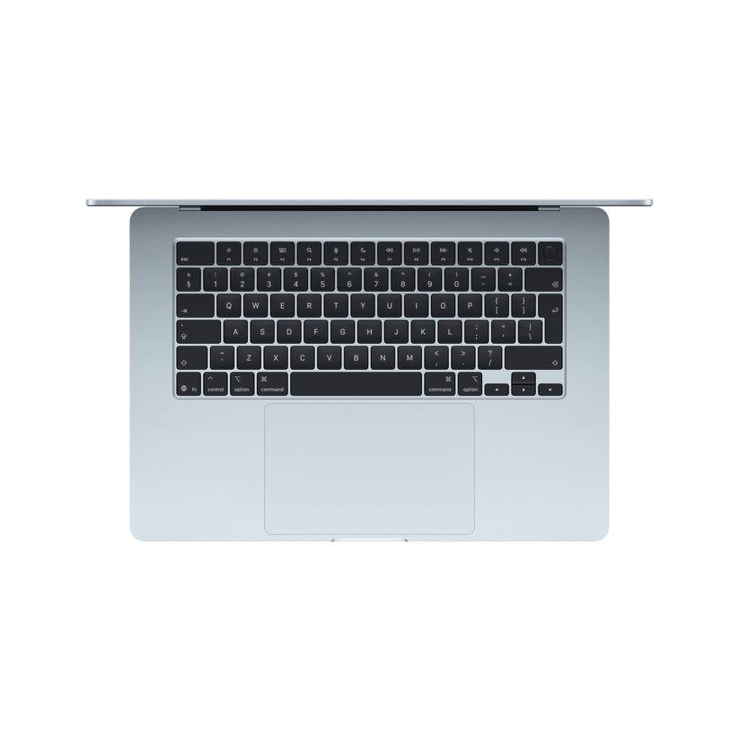 MacBook Air 15", Apple M5 čip, 10jádrové CPU, 10jádrové GPU, 24 GB, 512GB SSD, CZ - blankytně modrá