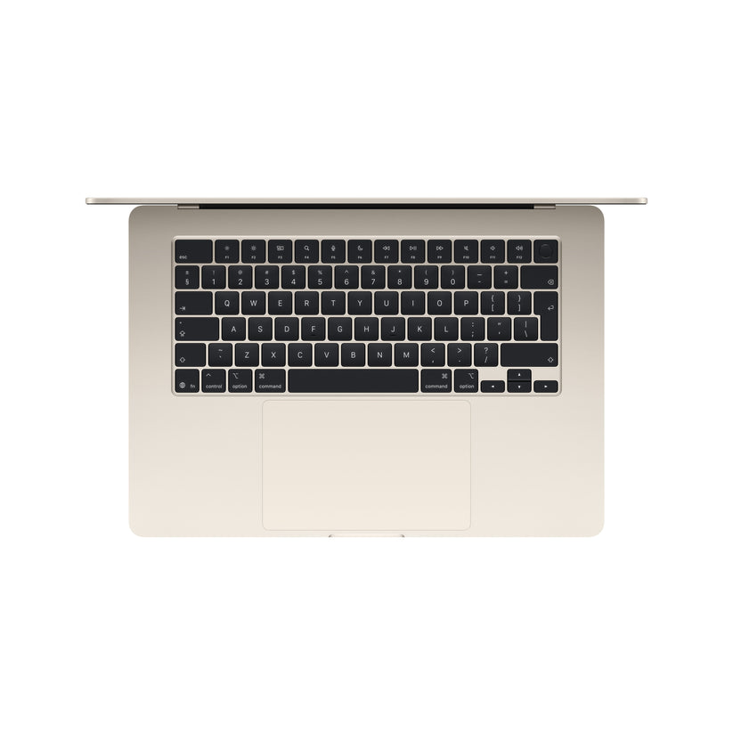 MacBook Air 15", Apple M5 čip, 10jádrové CPU, 10jádrové GPU, 24 GB, 2TB SSD, INT - hvězdně bílá
