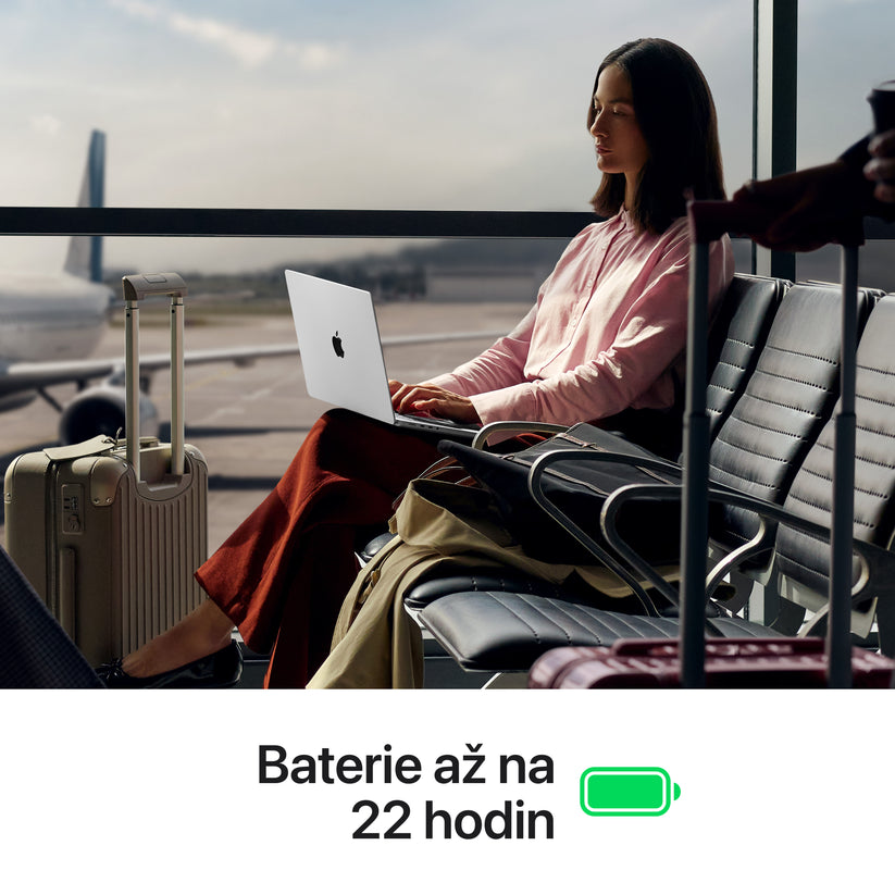 MacBook Pro 14,2", Apple M5 Pro 15jádrové CPU, 16jádrové GPU, 24GB, 1TB SSD – stříbrný (otevřený) - iSTYLE.cz