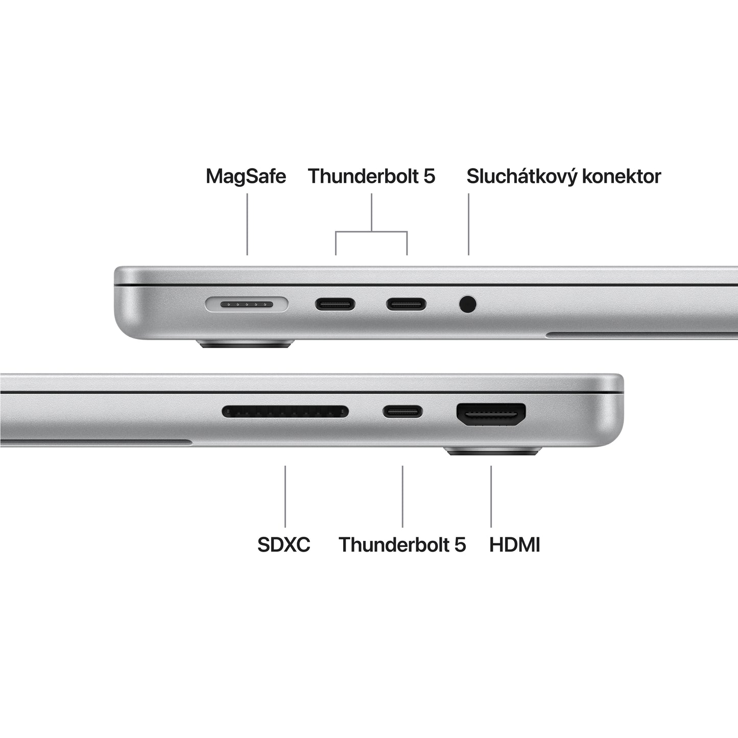 MacBook Pro 14,2", Apple M5 Pro 15jádrové CPU, 16jádrové GPU, 24GB, 1TB SSD – stříbrný (otevřený) - iSTYLE.cz