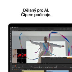 MacBook Pro 16", displej s nanotexturou, Apple M5 Max čip, 18jádrové CPU, 40jádrové GPU, 64 GB, 2TB SSD, CZ - stříbrná