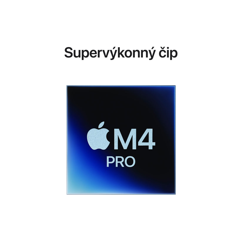 Mac mini, M4 Pro 12 CPU, 16 GPU, 24GB, 1TB SSD - stříbrný - iSTYLE.cz