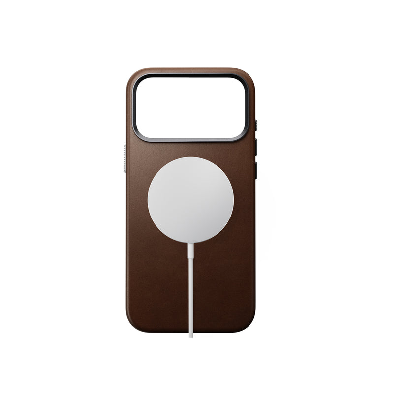 Kryt pro iPhone 17 Pro Max Nomad Traditional Leather Case - hnědý - iSTYLE CZ