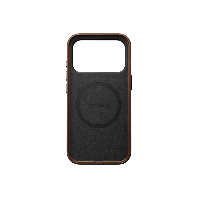 Kryt pro iPhone 17 Pro Nomad Traditional Leather Case - hnědý - iSTYLE CZ