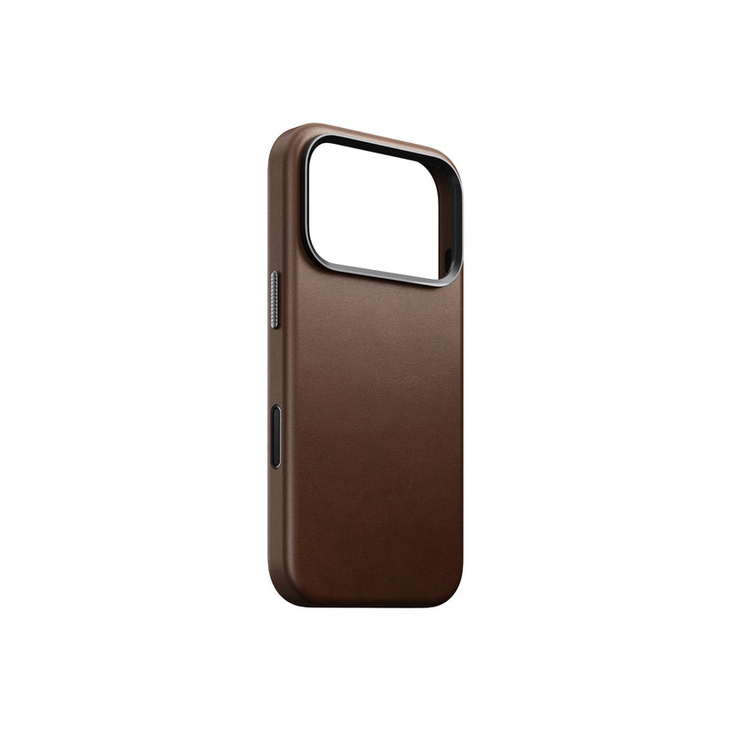 Kryt pro iPhone 17 Pro Nomad Traditional Leather Case - hnědý - iSTYLE CZ