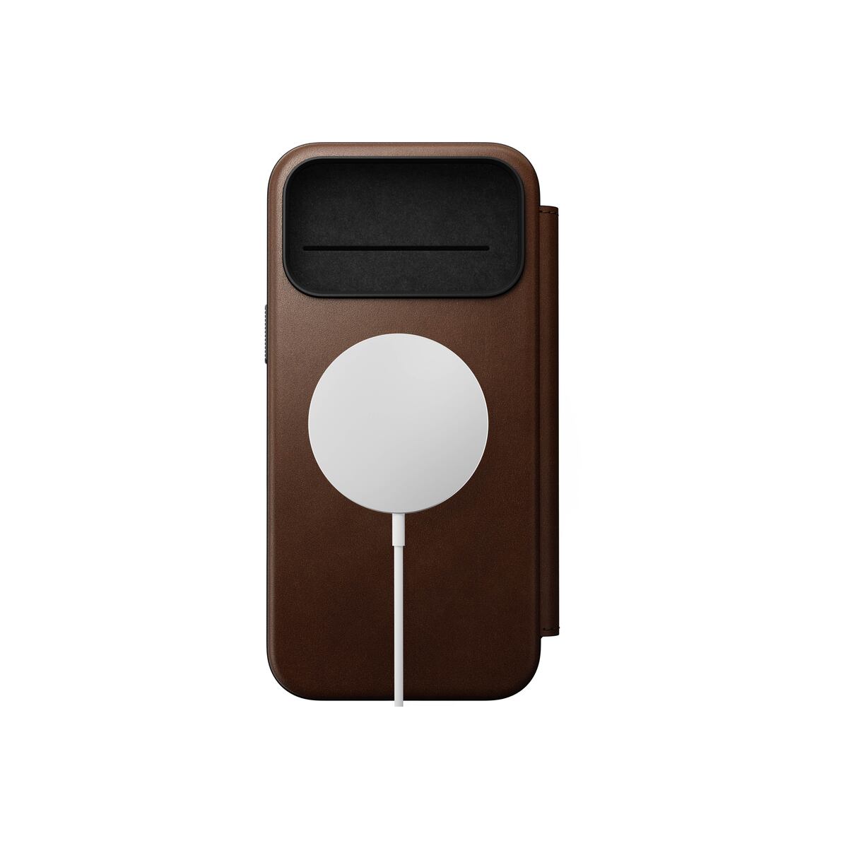 Kryt pro iPhone 17 Pro Max Nomad Modern Leather Folio - hnědý - iSTYLE CZ