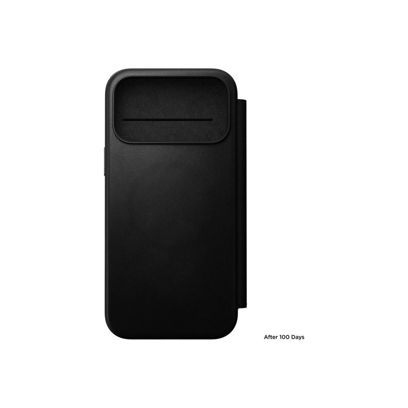 Kryt pro iPhone 17 Pro Max Nomad Modern Leather Folio - černý - iSTYLE CZ