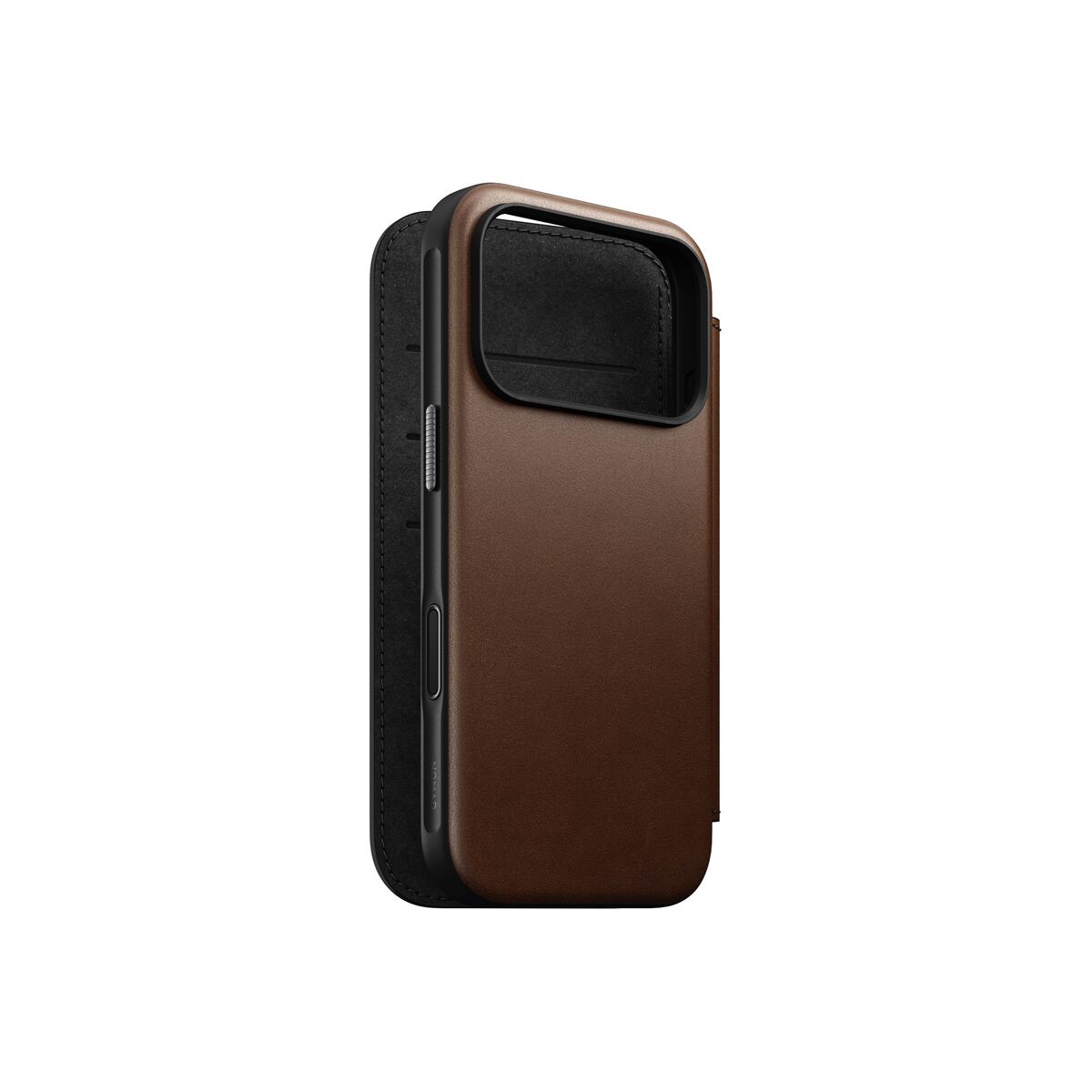 Kryt pro iPhone 17 Pro Nomad Modern Leather Folio - hnědý - iSTYLE CZ