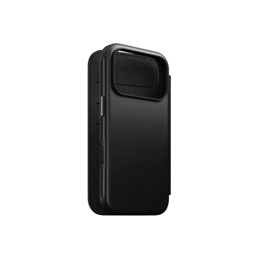 Kryt pro iPhone 17 Pro Nomad Modern Leather Folio - černý - iSTYLE CZ