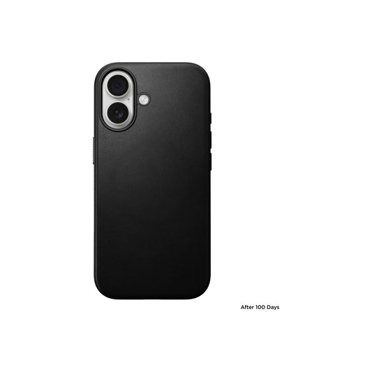 Kryt pro iPhone 17 Nomad Modern Leather Case - černý