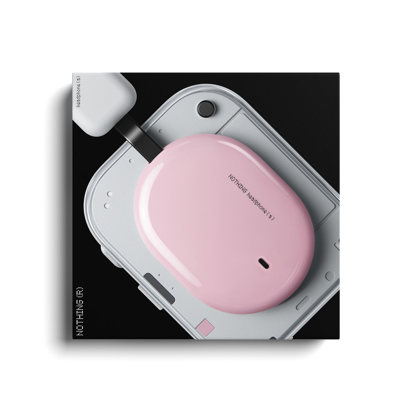 Bezdrátová sluchátka Nothing Headphone (a) - růžová - iSTYLE.cz