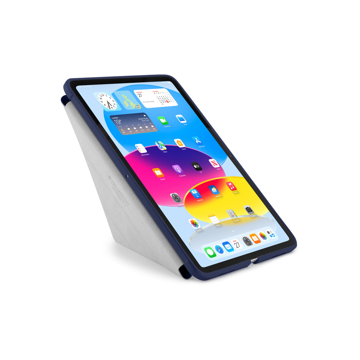 Kryt pro iPad 10,9" Pipetto Origamii No1 Original Case - tmavě modrý - iSTYLE CZ