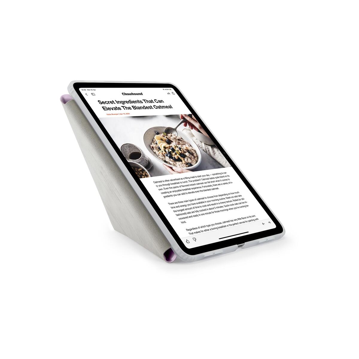 Obal pro iPad Air 13" Pipetto Origami No1 Original Case - fialový - iSTYLE CZ