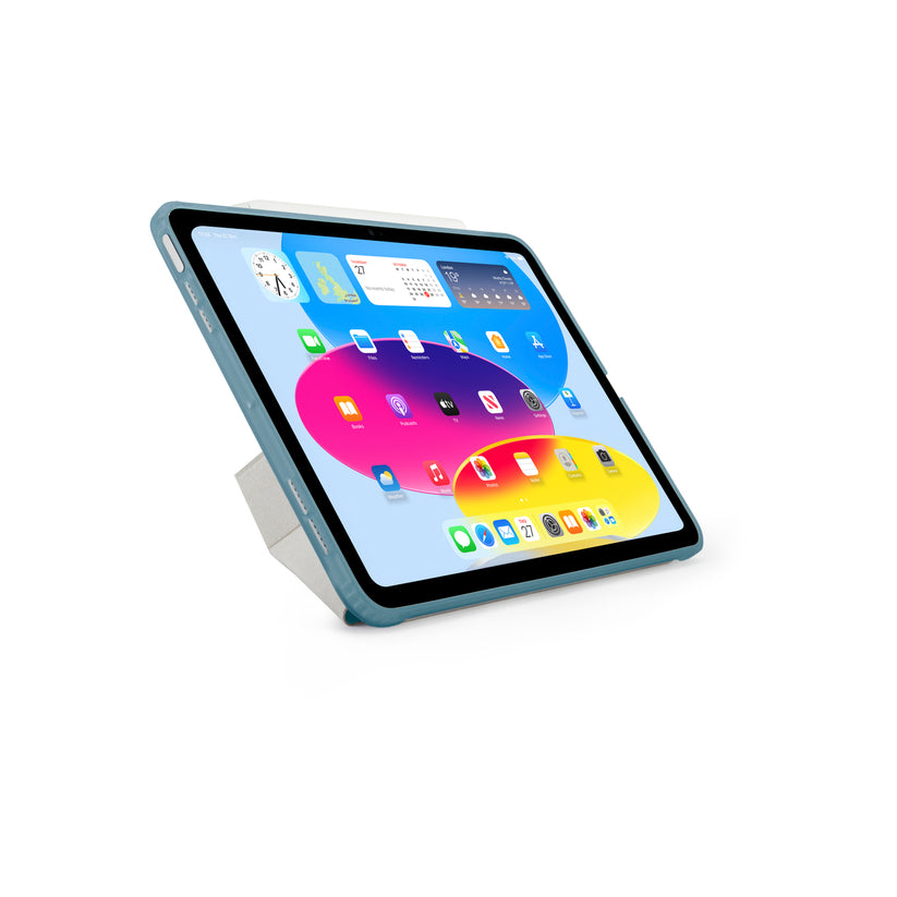 Pouzdro pro iPad 10.9" (2022) Pipetto Origami No1 Original Case - světle modré - iSTYLE.cz