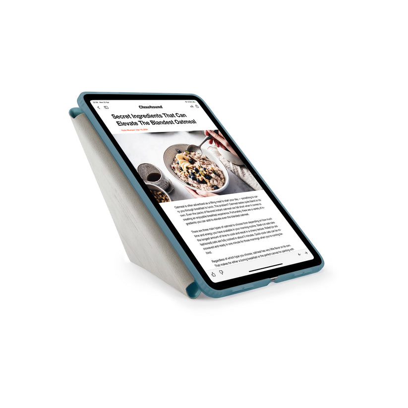 Pouzdro pro iPad 10.9" (2022) Pipetto Origami No1 Original Case - světle modré - iSTYLE.cz