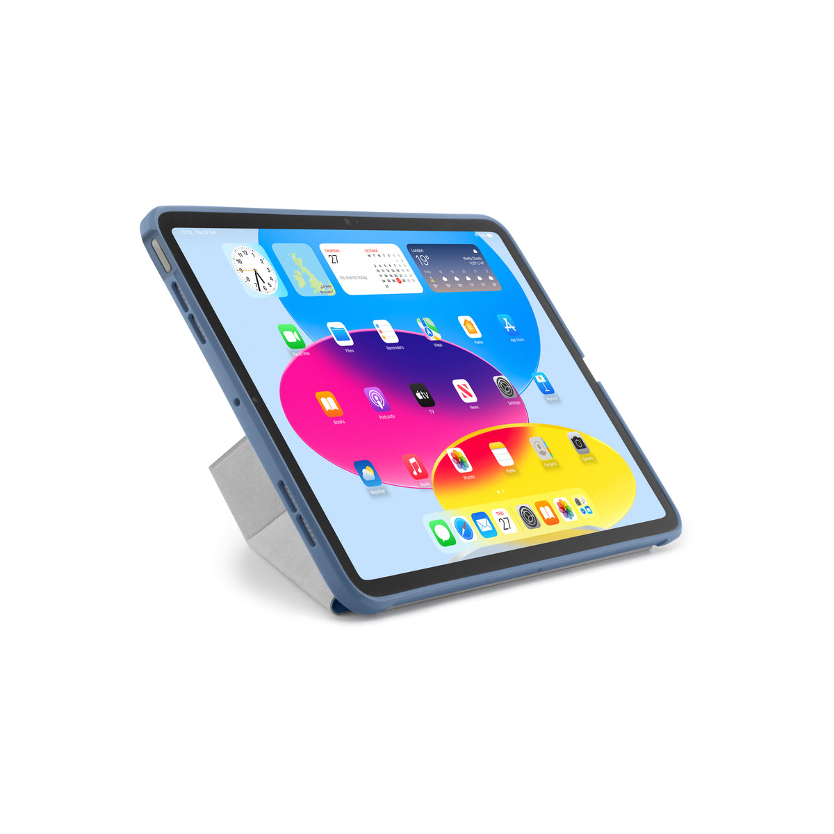 Kryt pro iPad 10. generace Pipetto Origami No1 Original Case - modrý