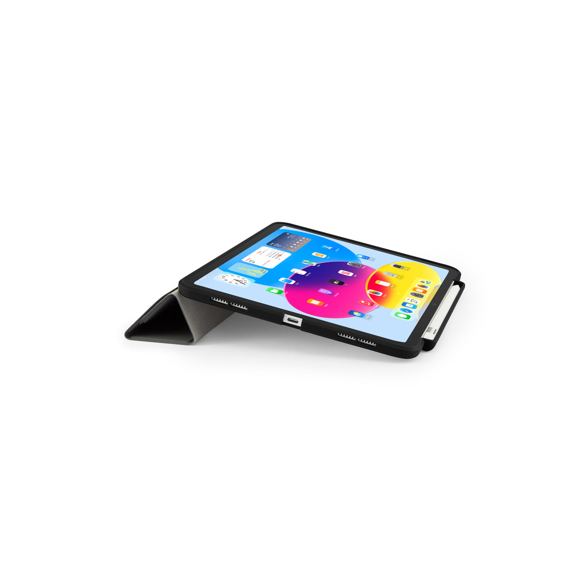 Kryt pro iPad 10,9" Pipetto Origami No3 Pencil Case -  černý