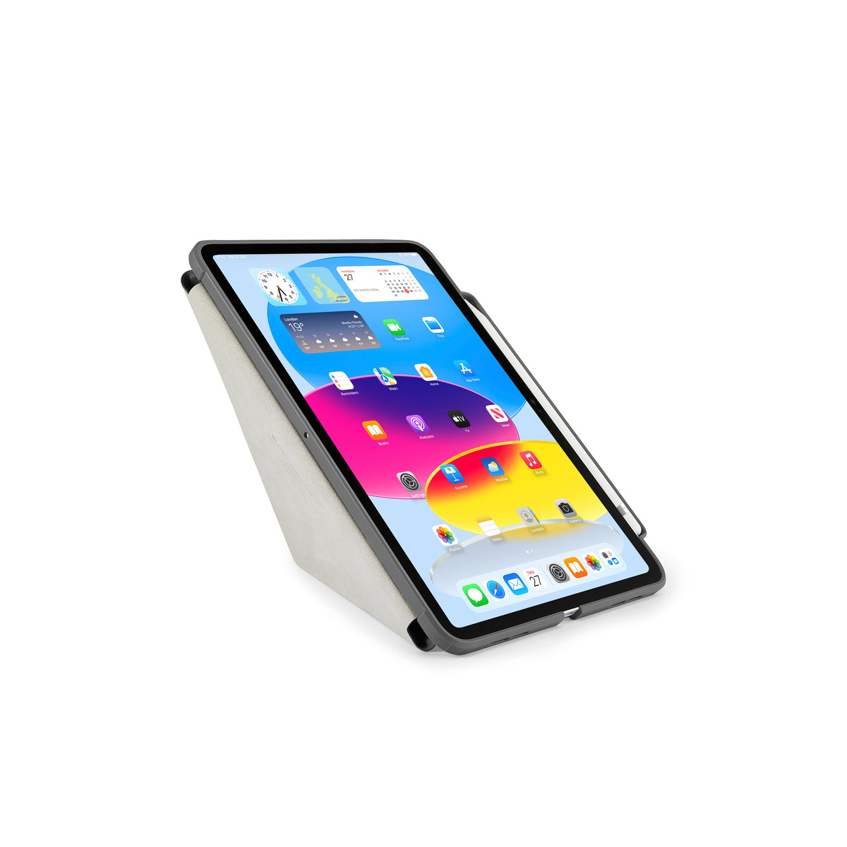 Pouzdro pro iPad Air 11" (M2/M3) a 10,9" Pipetto Origami No3 Pencil Case - šedé