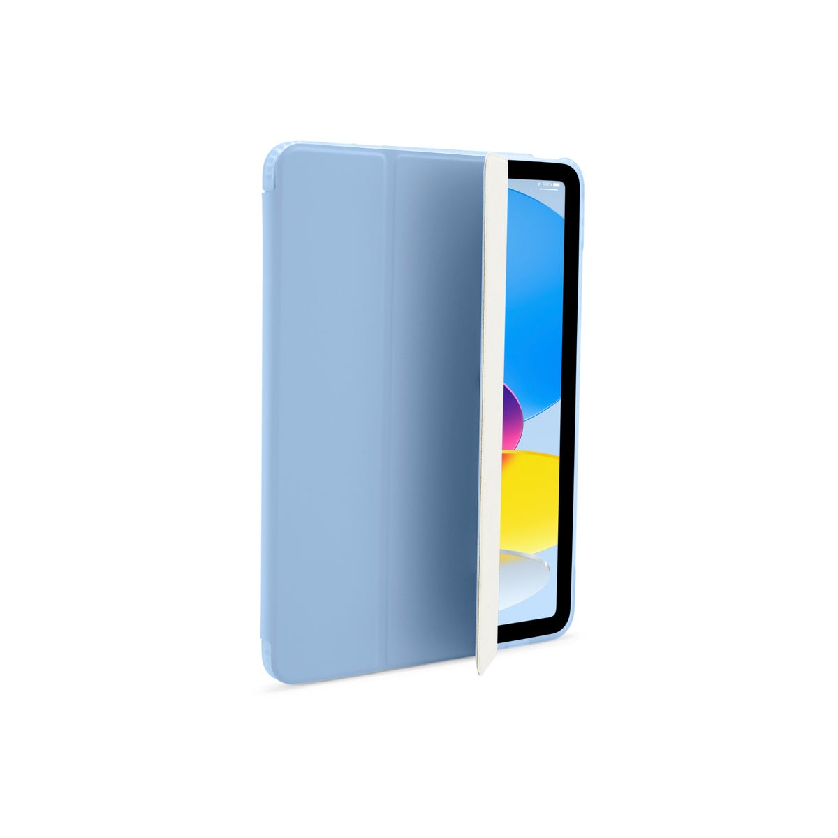 Pouzdro pro iPad 10,9" (2022) Pipetto Origami No7 Tri-Folio Case - světle modré - iSTYLE.cz