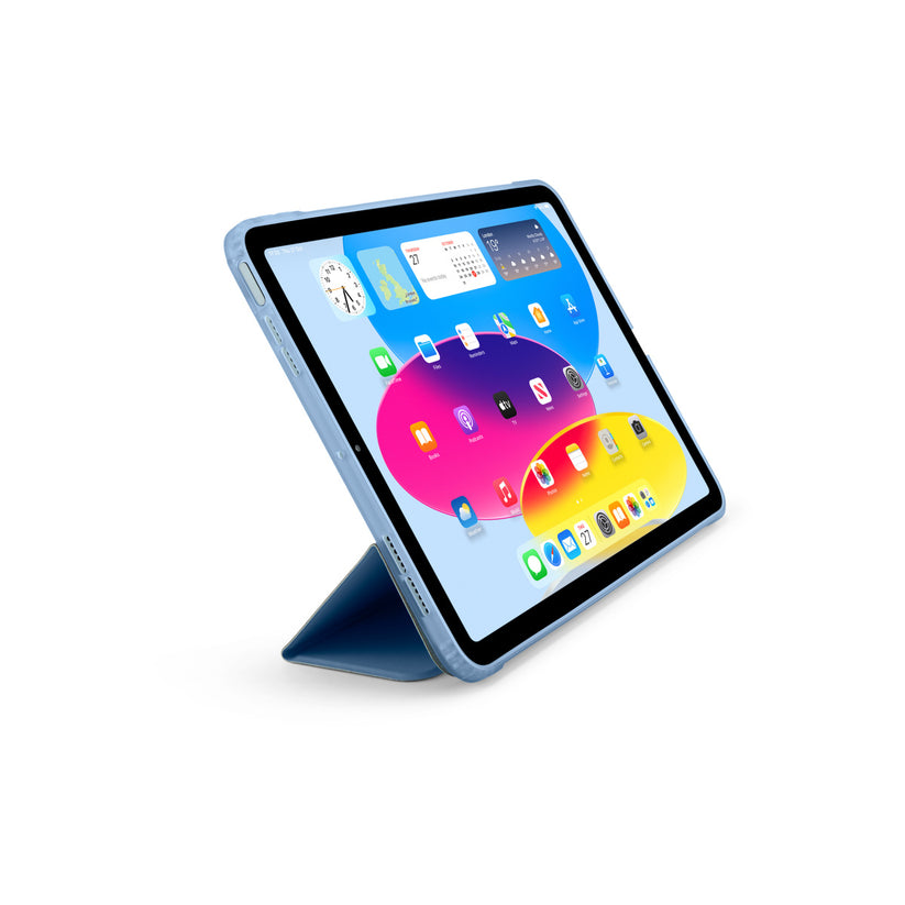 Pouzdro pro iPad 10,9" (2022) Pipetto Origami No7 Tri-Folio Case - světle modré - iSTYLE.cz