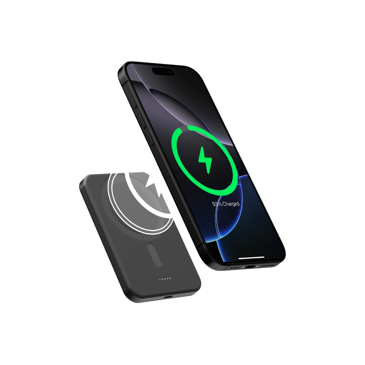 Bezdrátová powerbanka Pitaka Power Bank Qi2 - modrá